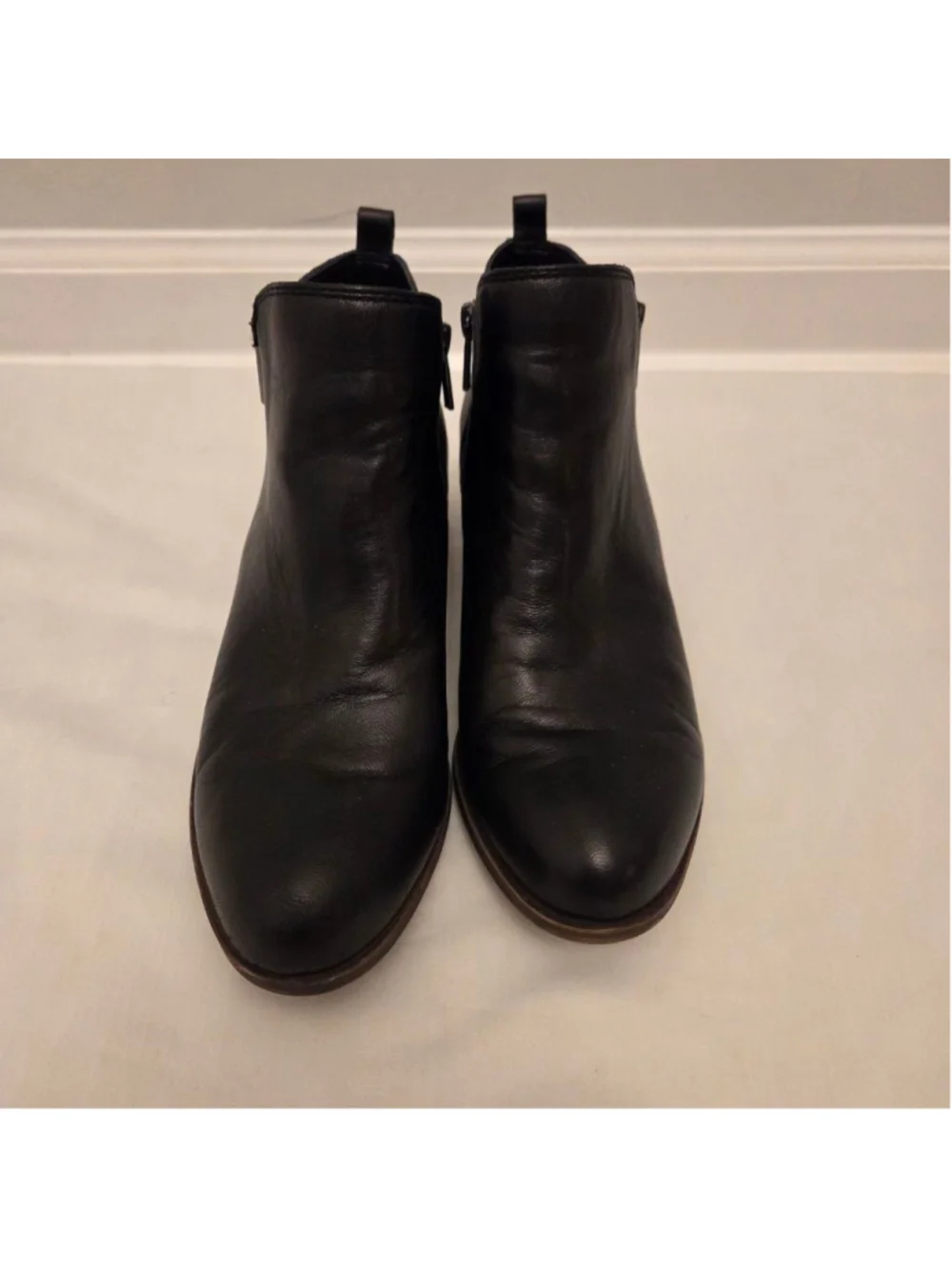 ucky Brand Black Ankle Boots Size 8.5